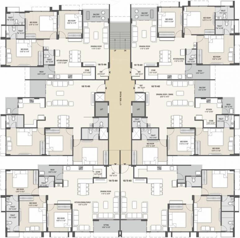 Images for Cluster Plan of Landmark Devsiddhi Fabula