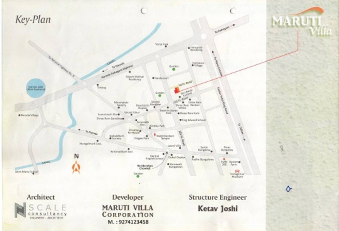 Images for Location Plan of Maruti Apartment