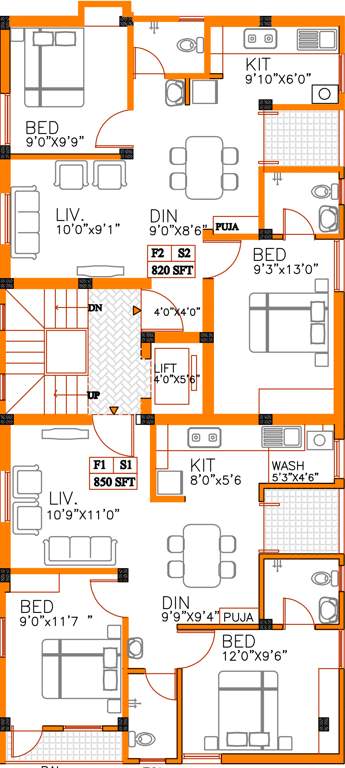 Images for Cluster Plan of SB Sai Casttle
