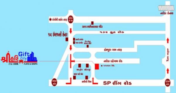 Images for Location Plan of Shree Hari Gift City
