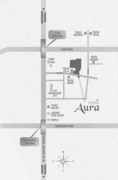 Images for Location Plan of Taksh Aura Phase 1