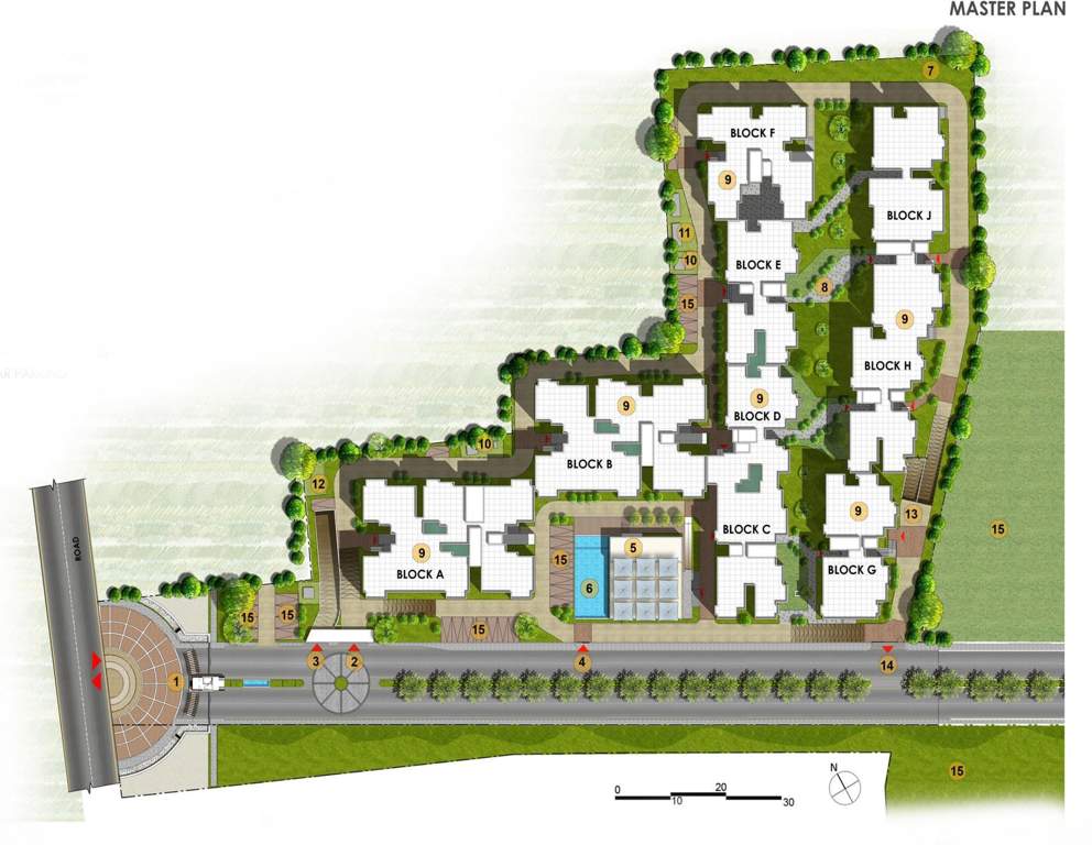 Images for Master Plan of The Address The Lake View Address Apartments