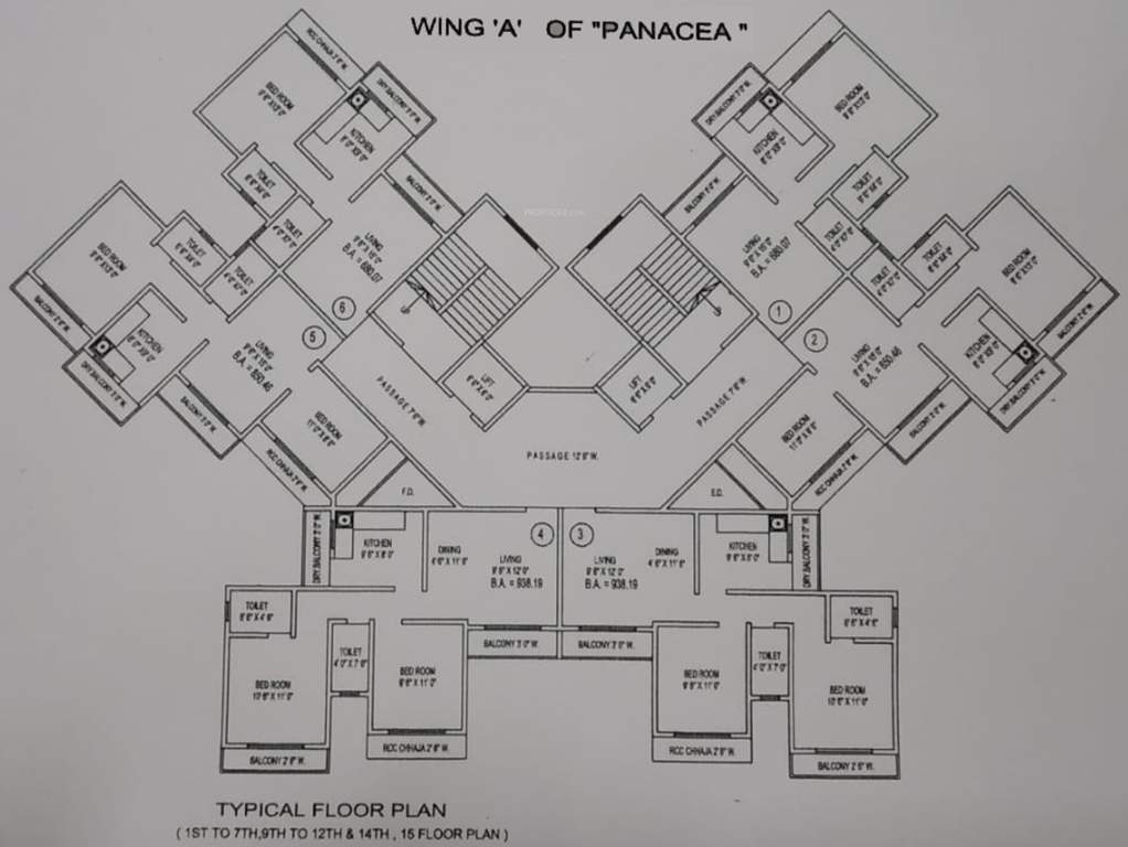 Images for Cluster Plan of Lodha Panacea I