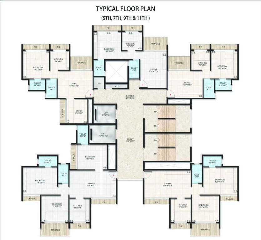  vivaan Images for Cluster Plan of Gami Vivaan