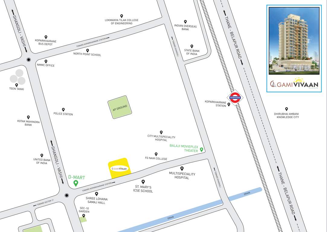  vivaan Images for Location Plan of Gami Vivaan