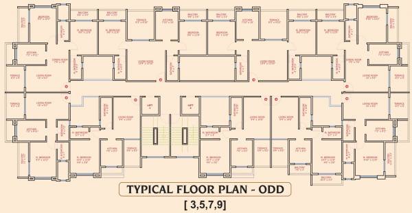  luxuria Jhalak Luxuria Phase I Cluster Plan