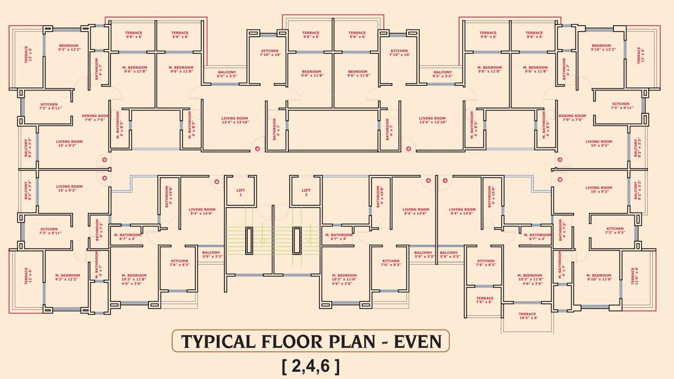  luxuria Jhalak Luxuria Phase I Cluster Plan