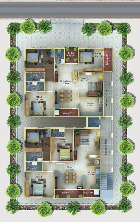 Images for Master Plan of Raam Enclave