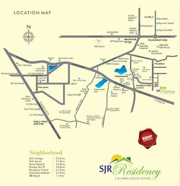  sjr-residency Location Plan