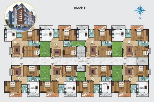 Block 1 Cluster Plan paripoorna-shri-aishwaryam-smart-city Block 1 Cluster Plan