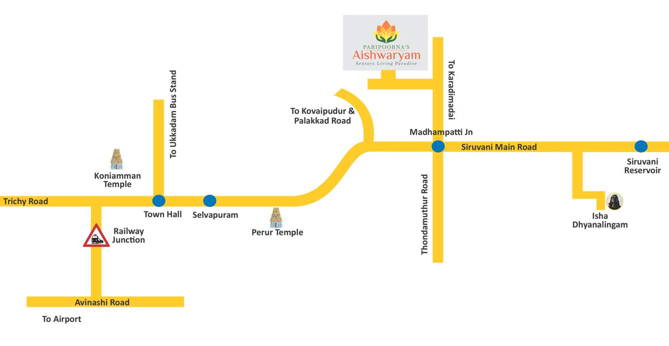 Images for Location Plan of Paripoorna Aishwaryam Phase 1