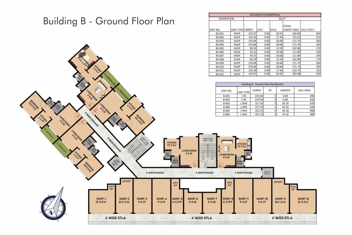  panvelkar aangan Building A Cluster Plan