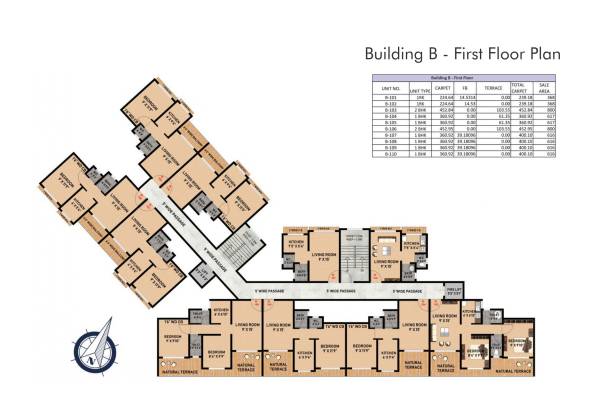  panvelkar-aangan Building B Cluster Plan