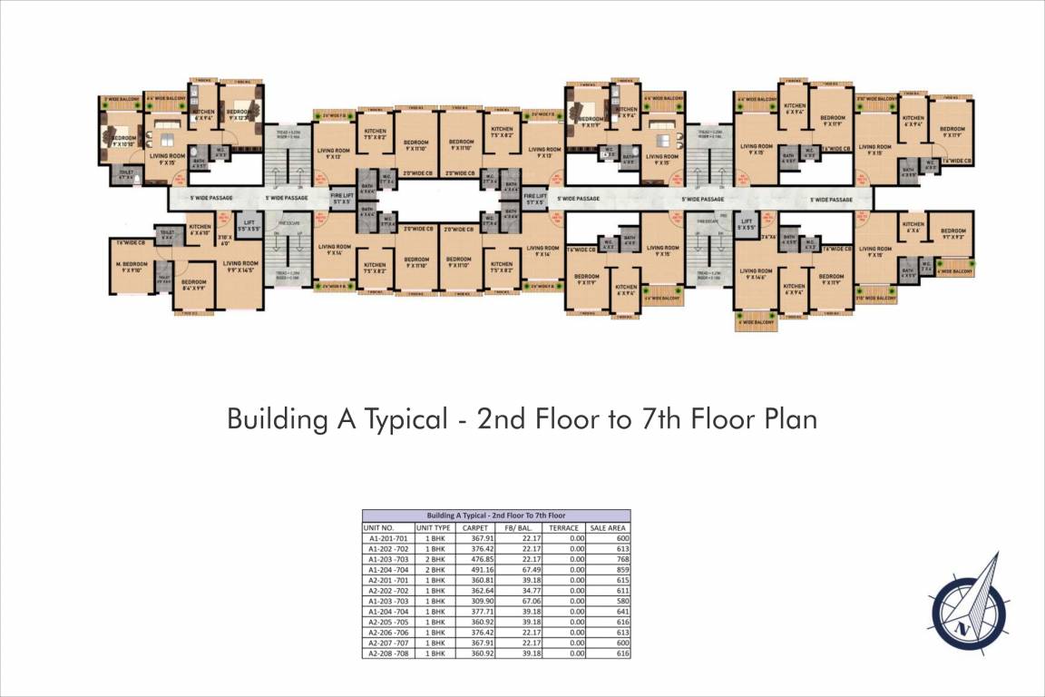  panvelkar aangan Building C Cluster Plan