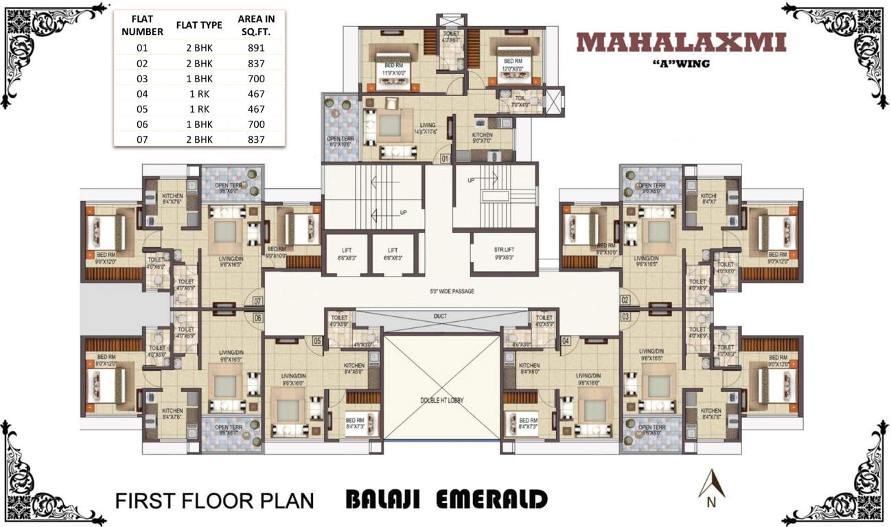 Images for Cluster Plan of Sai Balaji Building No 2 Mahalakshmi A Wing