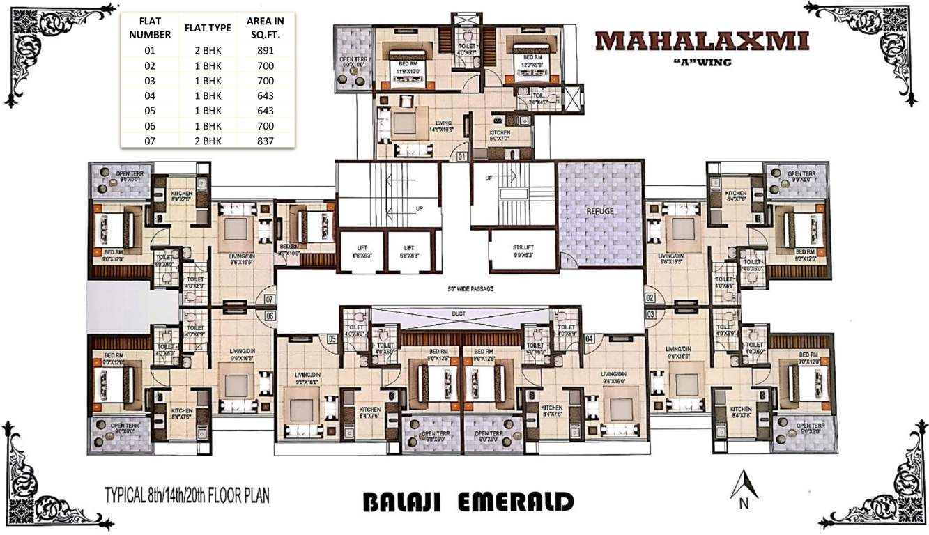 Images for Cluster Plan of Sai Balaji Building No 2 Mahalakshmi A Wing