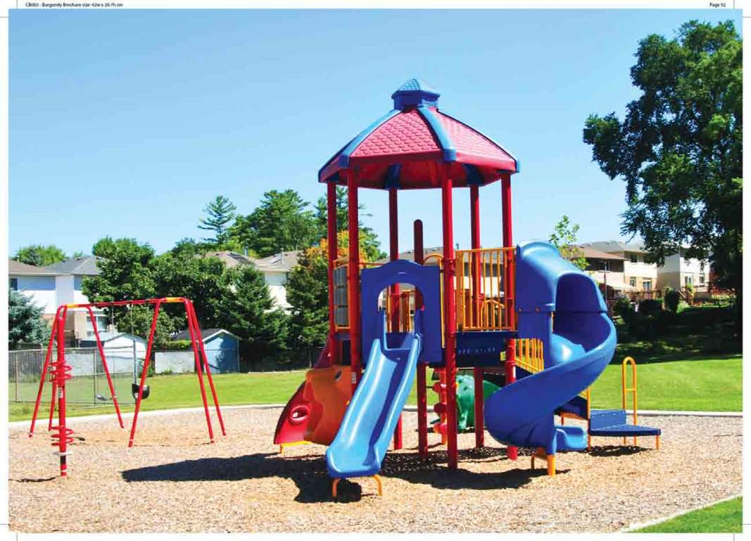 burgundy Children's play area