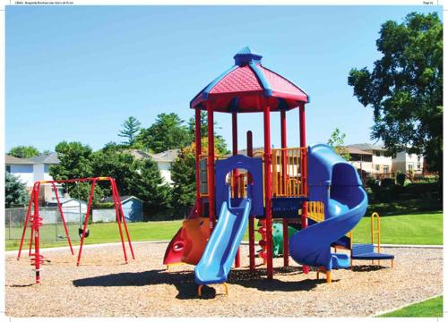 Children's play area burgundy Children's play area