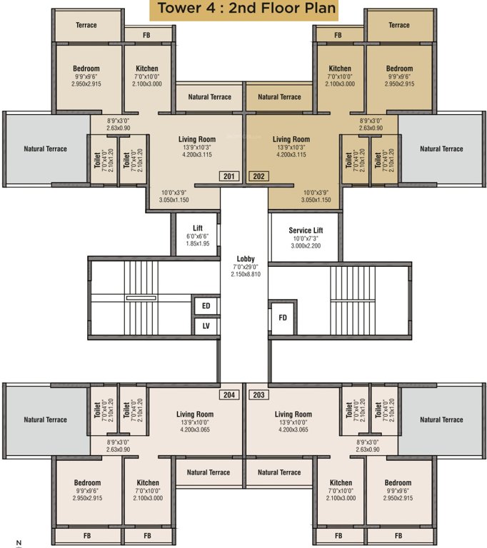 Images for Cluster Plan of Bhumiraj Hills 