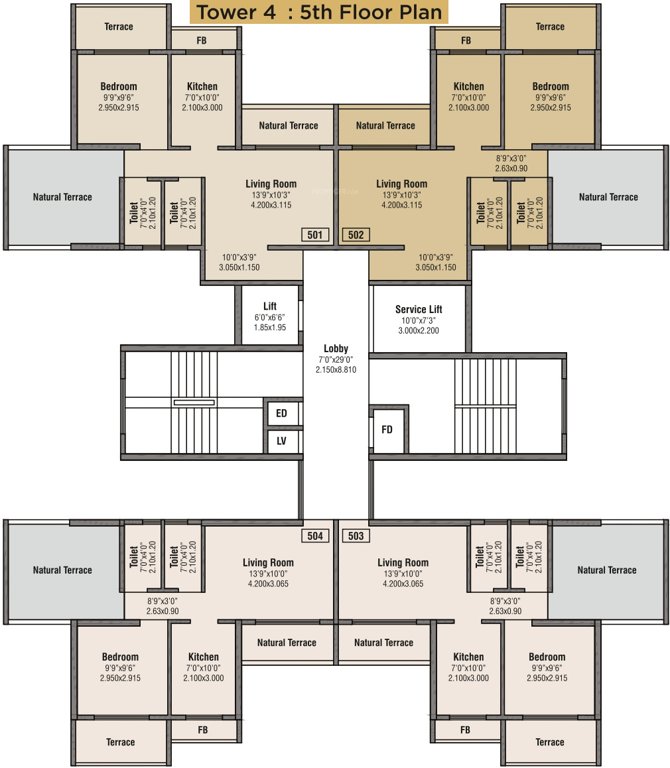 Images for Cluster Plan of Bhumiraj Hills 