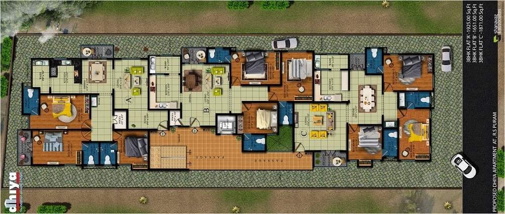  sri yegnam Layout Plan