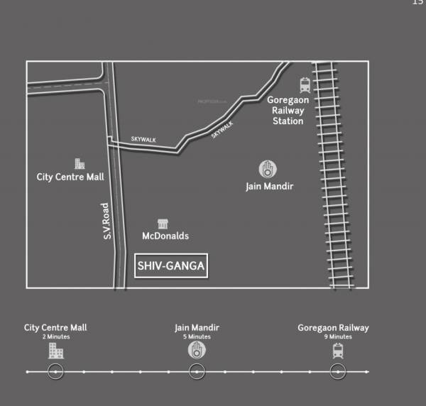  shiv-ganga Location Plan
