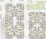 sarthak-shreeji Cluster Plan