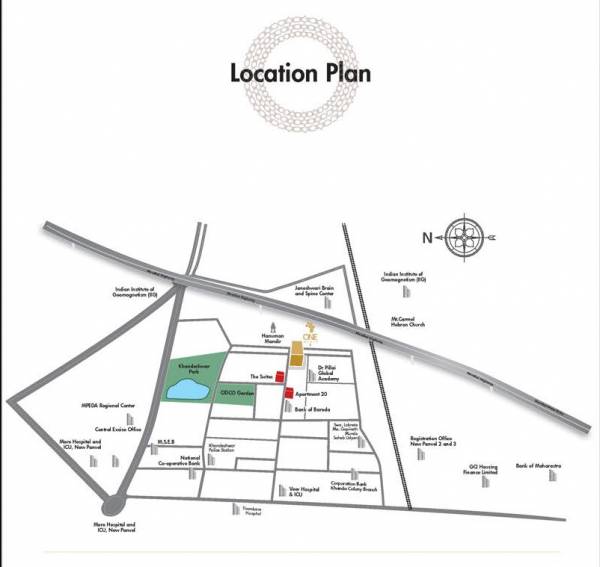  one-world Location Plan