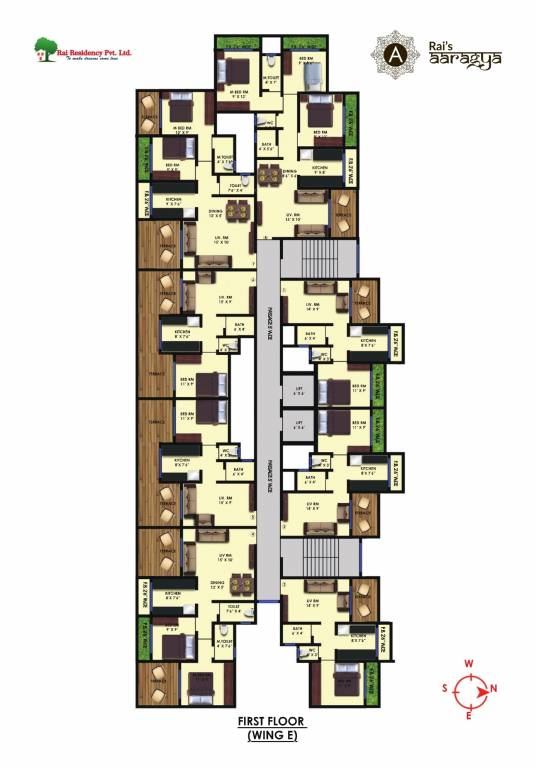  s aaragya Rai S Aaraghya Bldg 01 Cluster Plan