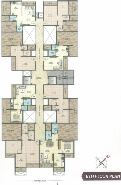 Images for Cluster Plan of Shree Vachraj Krishna Darshan