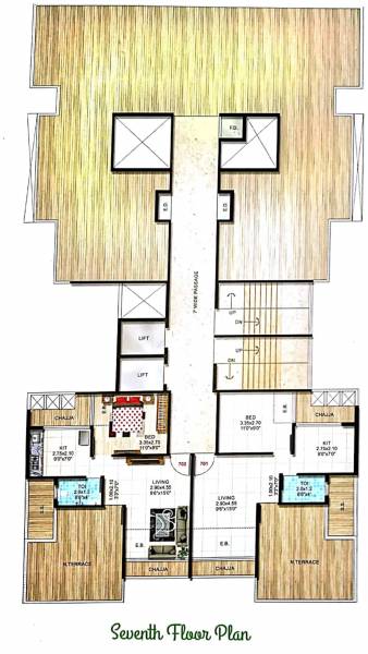 Images for Cluster Plan of A K Hitech Patel Royal