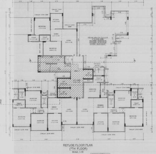  sale-building-no-14-phase-1 Mangal Moorti Complex Building Number 14 Cluster Plan