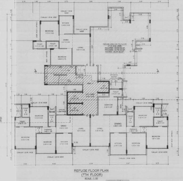  sale building no 14 phase 1 Mangal Moorti Complex Building Number 14 Cluster Plan