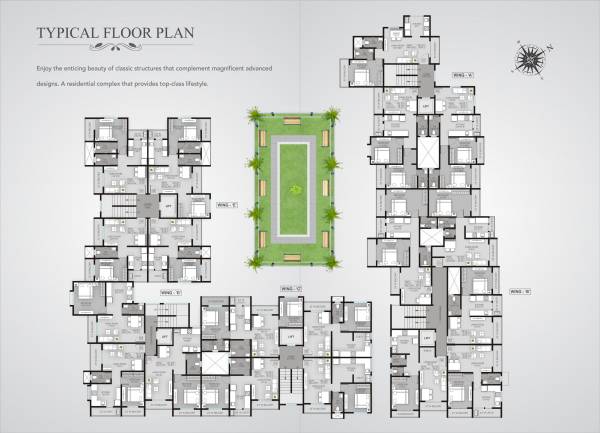 Building 1 Cluster Plan homes Building 1 Cluster Plan