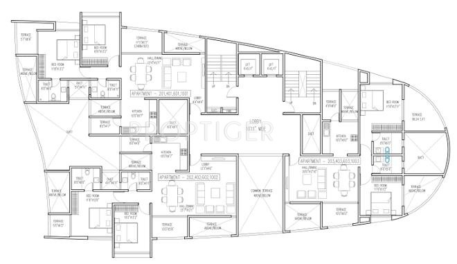 Images for Cluster Plan of BramhaCorp Vantage High A