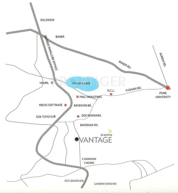 Images for Location Plan of BramhaCorp Vantage High A