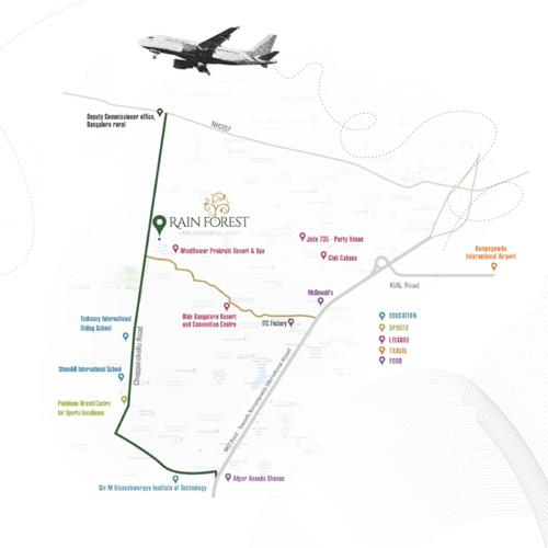  rain-forest Images for Location Plan of Jain Rain Forest