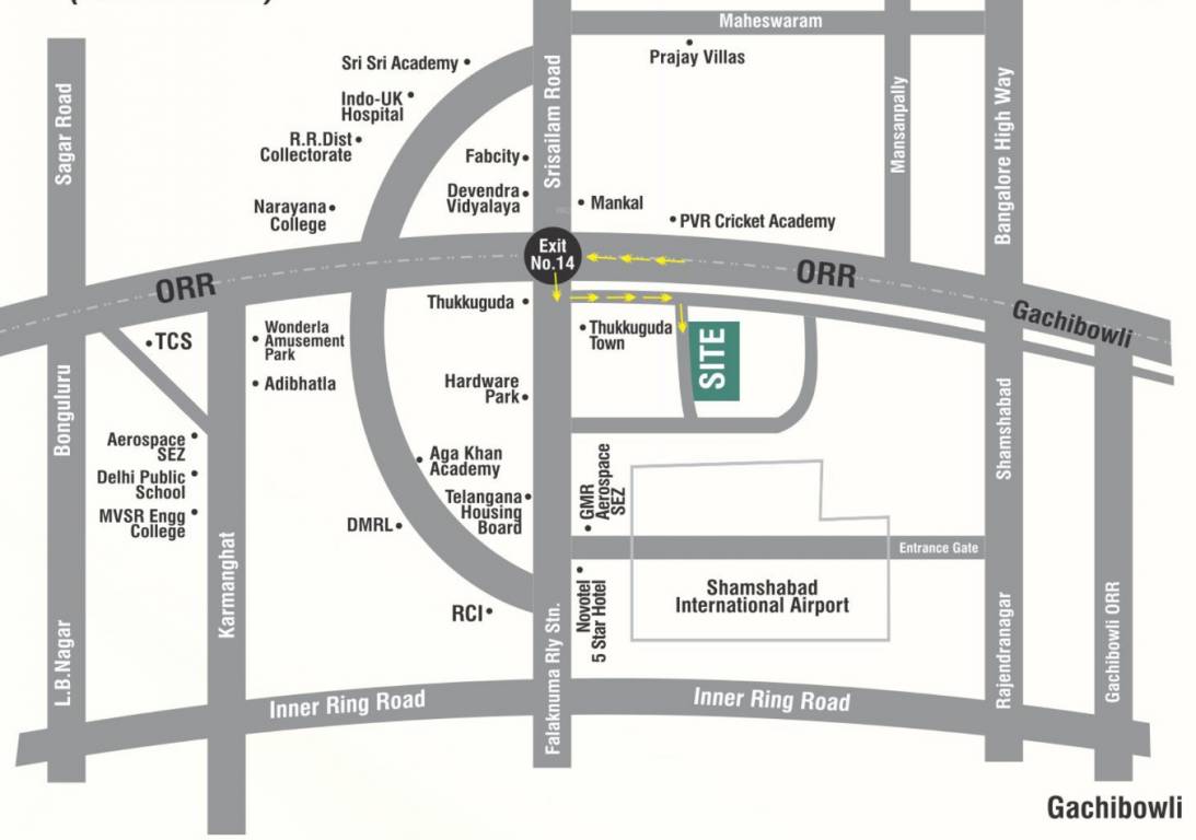 Images for Location Plan of Asrithas 14th Avenue