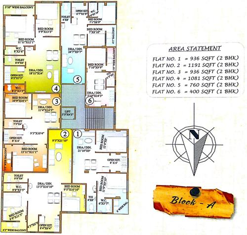 Images for Cluster Plan of Supar Megha Green Residency