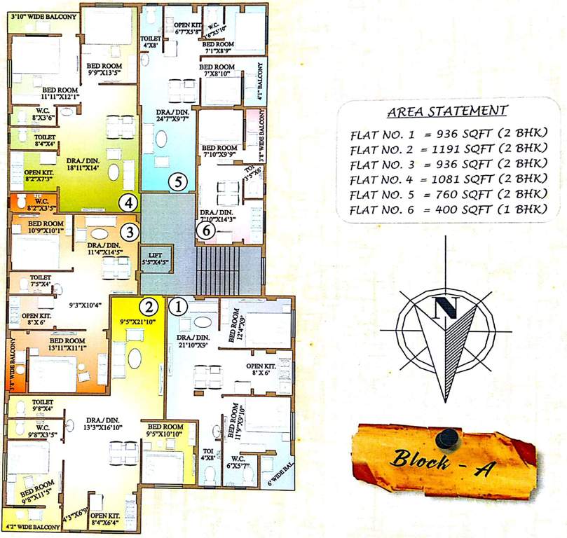 Images for Cluster Plan of Supar Megha Green Residency