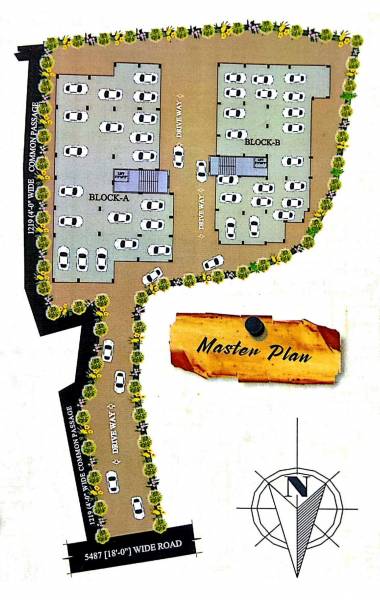 Images for Master Plan of Supar Megha Green Residency