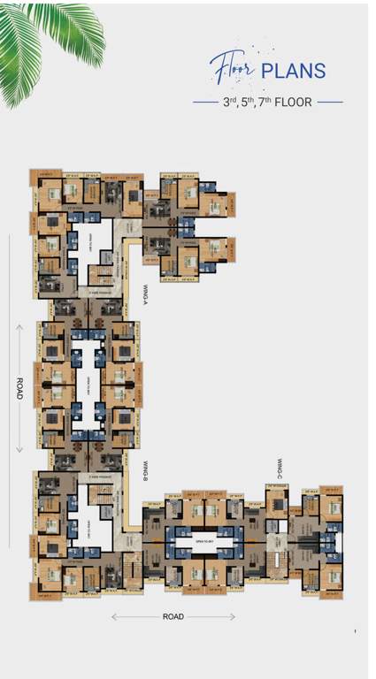  dreamz goa WING A B C Cluster Plan