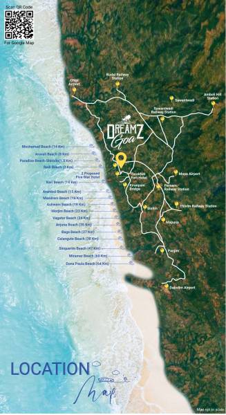  dreamz-goa Location Plan