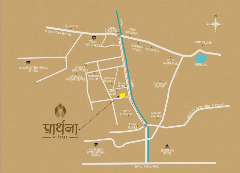 Images for Location Plan of DD Prarthana Vihar