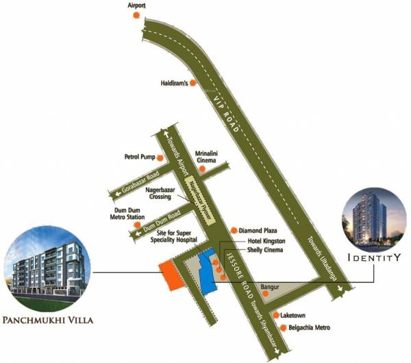  panchmukhi-villa Location Plan