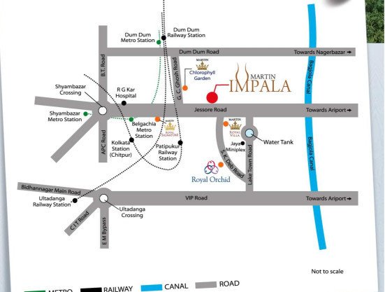  impala Location Plan