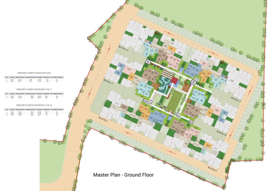 Images for Cluster Plan of Riya Manbhari Greens Phase II