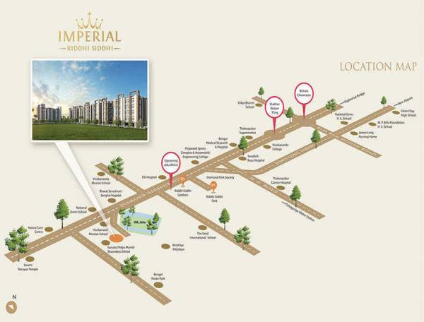  imperial-riddhi-siddhi Location Plan