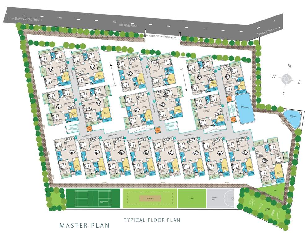  tranquil residency Images for Master Plan of Sri Tirumala Tranquil Residency