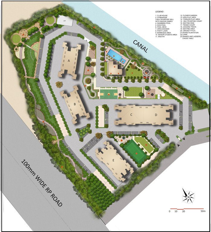 Images for Master Plan of Kolte Patil Life Republic Sector R3 3rd Avenue E Building